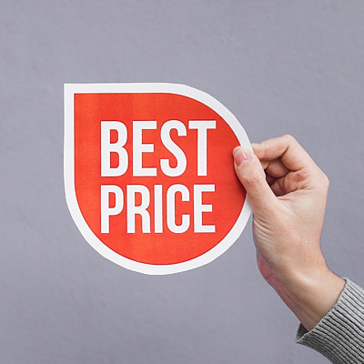 Наклейка с высечкой