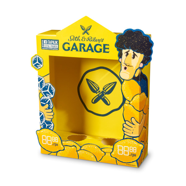 Картонная упаковка для напитков.